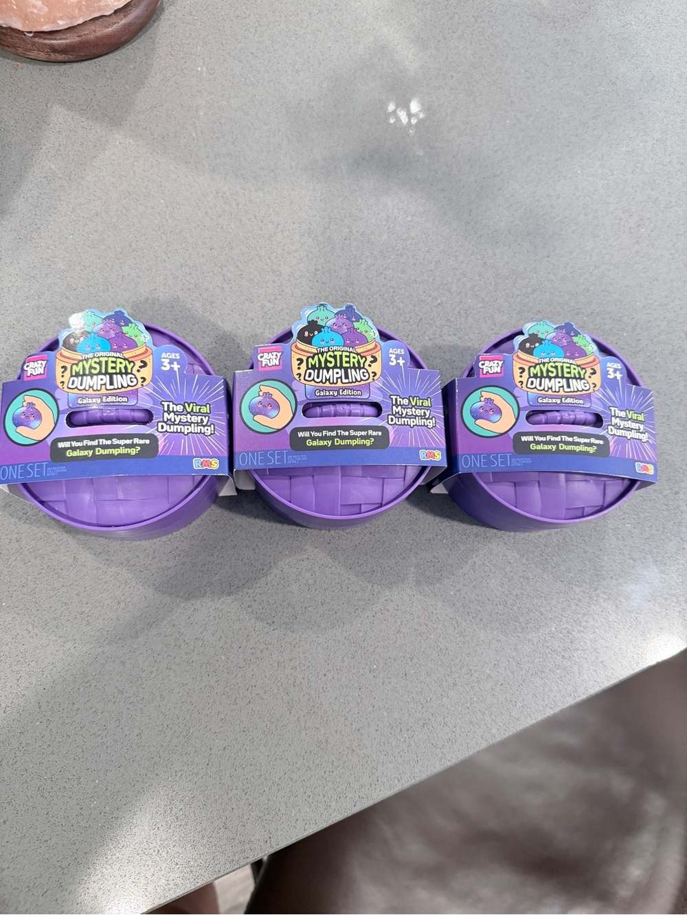 Bundle of 3 mystery dumplings galaxy editions